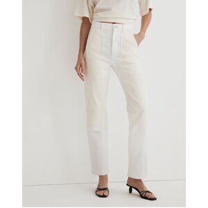 Madewell The Curvy '90s Straight Jean Two-Tone Women's Size 33 New With Tags!